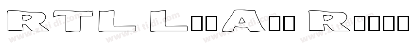 RTL Lujain Regular字体转换 RTL Lujain Regular字体转换
